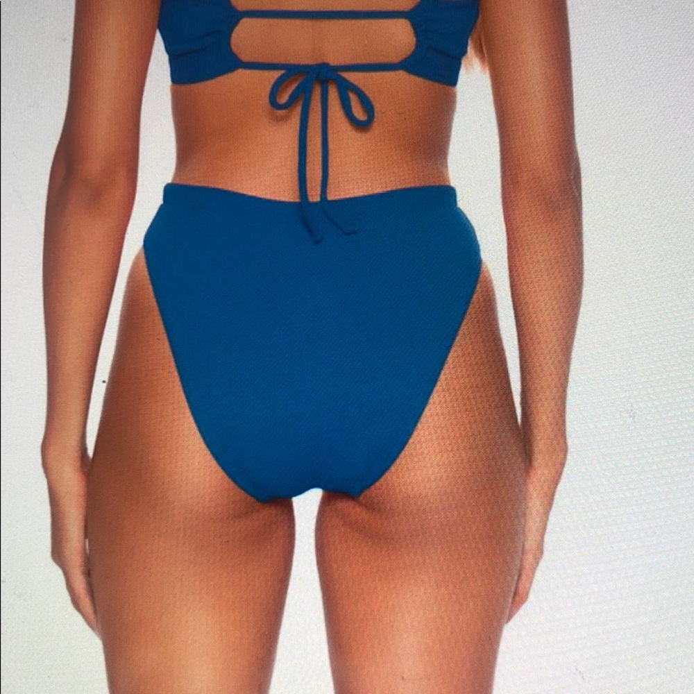Becca Danielle High Waist Brazilian Bikini Bottom - Picture 4 of 11